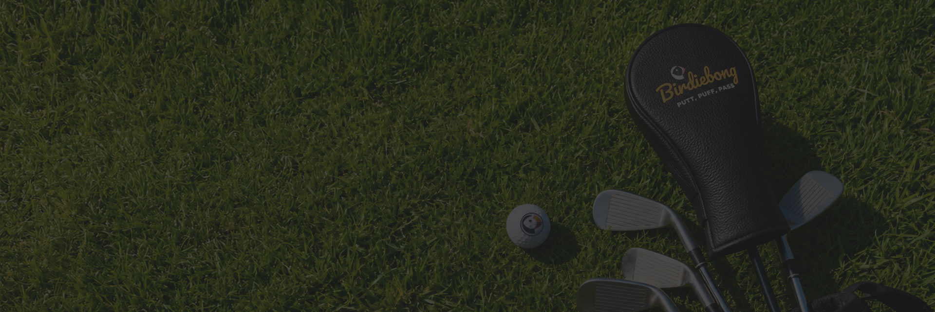 Birdiebong laydown on grass